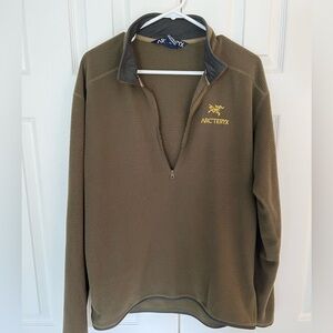 Men’s Large Arc’teryx Delta AR Quarter Zip Jacket